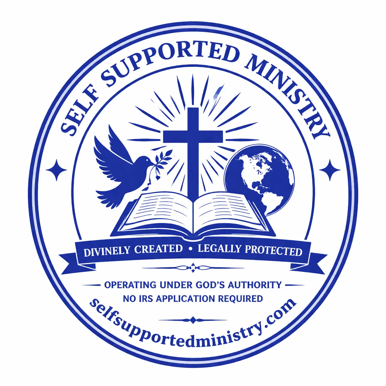 Self Supported Ministry seal design